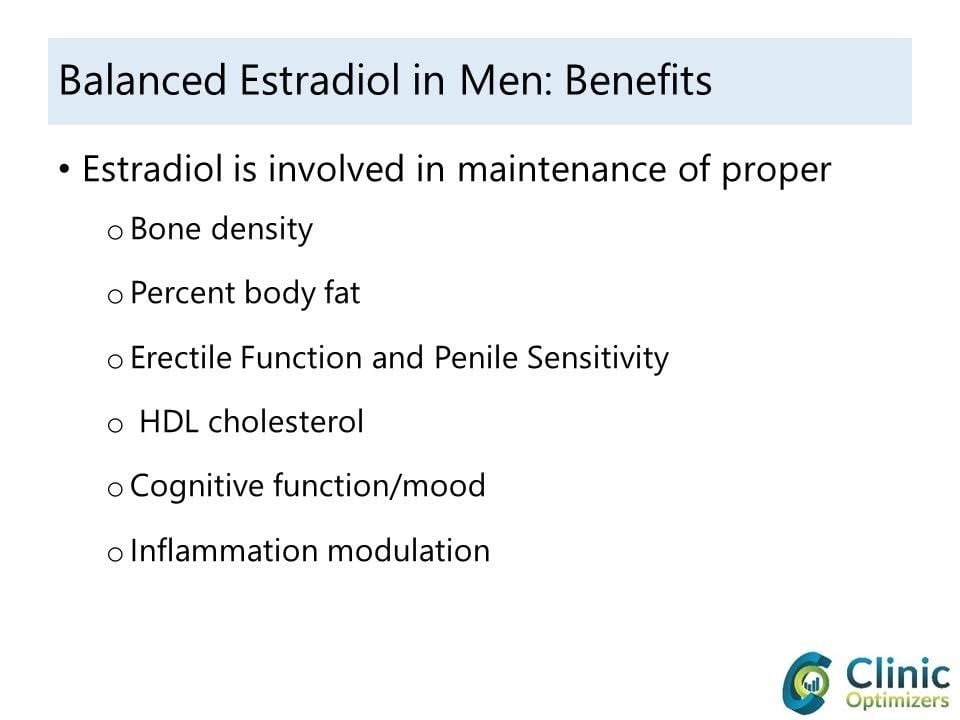 estradiol in men benefits