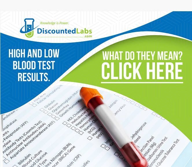 high low blood test numbers lab ranges meaning