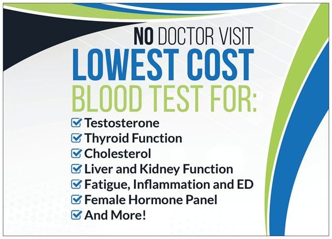 Cost of blood work