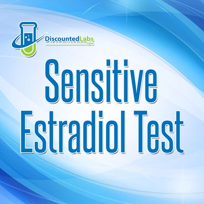 sensitive estradiol test discounted labs
