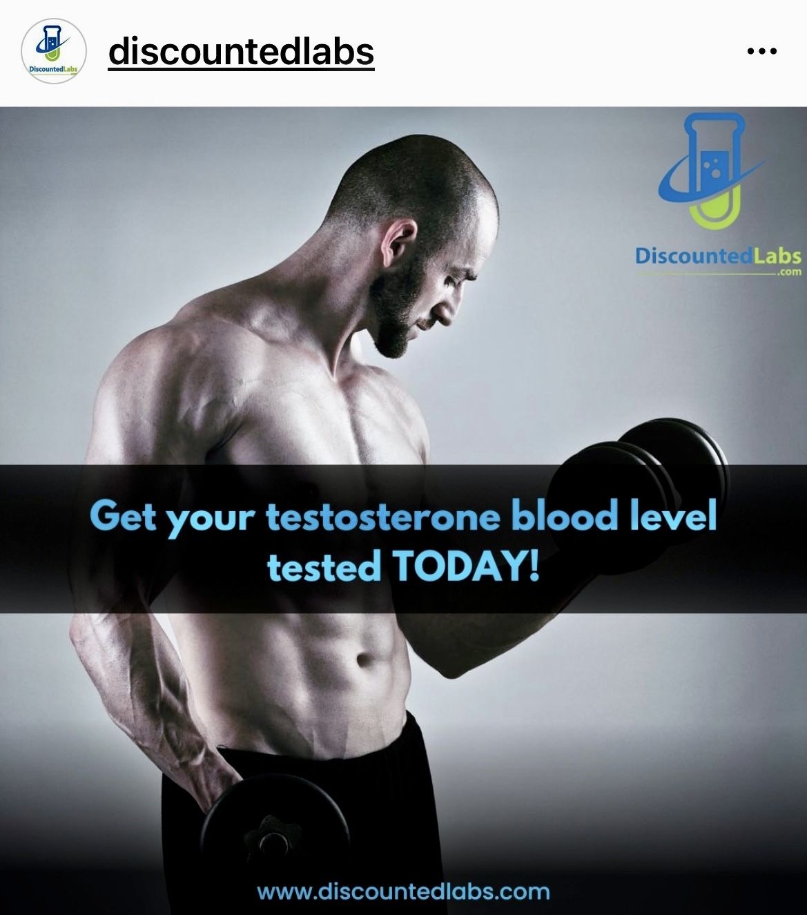 Searching Testosterone Test Near Me- Discounted Labs image image